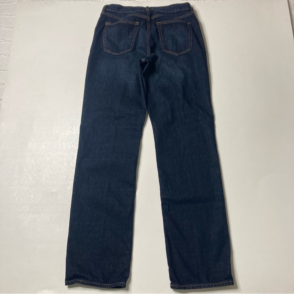 Old Navy Loose Fit Straight Leg Jeans Dark Wash Mens Size 33x36